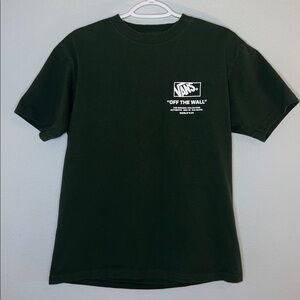 Vans Men's Forest Green Short Sleeve Tee 🏁